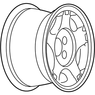 2009 Chevrolet Express Spare Wheel - 9598385