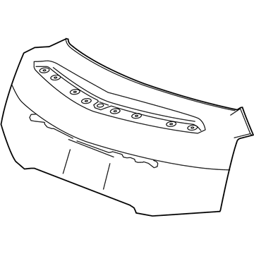 GM 23207927 Lid Assembly, Rear Compartment