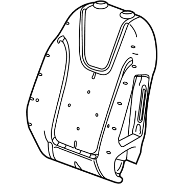 GM 42743430 Pad Assembly, F/Seat Bk