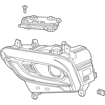 GM 84948282 HEADLAMP ASM-FRT