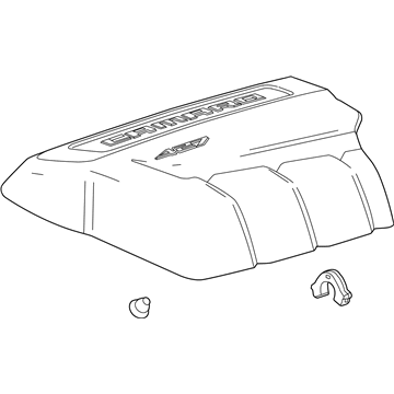 GM 12653294 Shield Assembly, Intake Manifold Sight