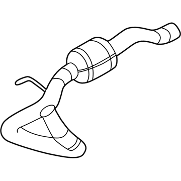 2005 Chevrolet Suburban Catalytic Converter - 19420109