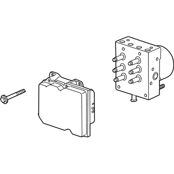 Chevrolet Traverse ABS Control Module - 25840309