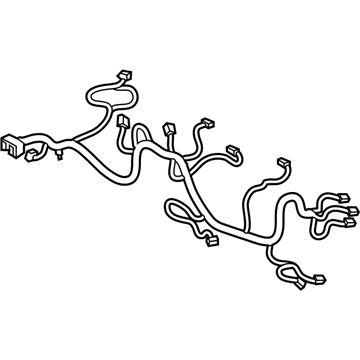 GM 84196296 Harness Assembly, Front Floor Console Wiring