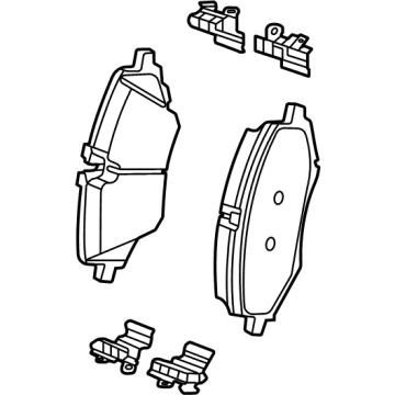 2022 Buick Encore GX Brake Pad - 42843248