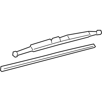 Chevrolet Equinox Windshield Wiper - 19432589