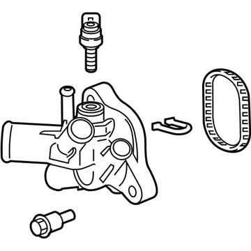 GM Cooling Hose - 12707589