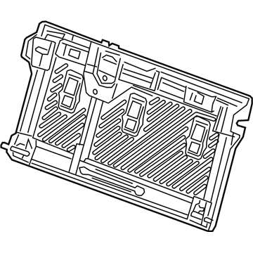 GM 13514179 Frame, Rear Seat Back