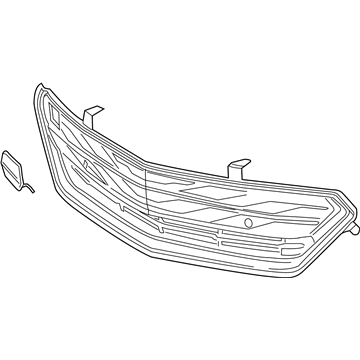 GM 23289648 Grille Assembly, Front Lower