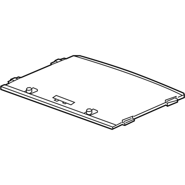 GM 95402127 Sunshade Assembly, Sun Roof *Ash Gray R