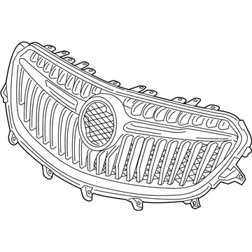 GM 42698090 Grille Assembly, Front