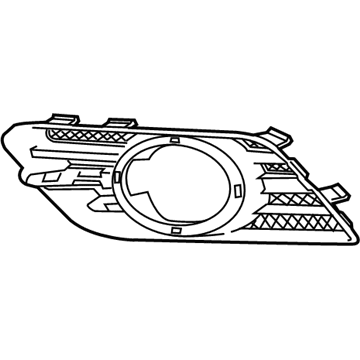 GM 95470234 Bezel, Front Fog Lamp