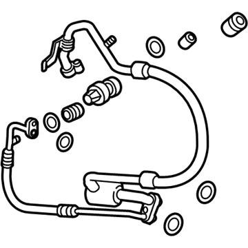 GM 84812616 Hose Assembly, A/C Cmpr & Cndsr