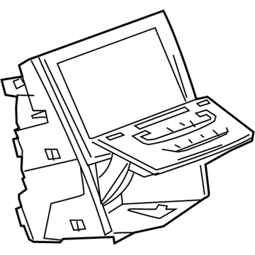 GM 84602093 Control Assembly, Am/Fm Stereo Rdo