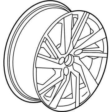 GM 84348836 Wheel, Front & Rr