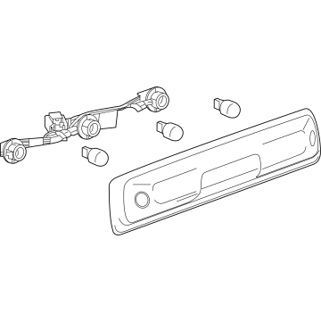 GM 52127100 Lamp Assembly, High Mount Stop