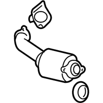 2010 Cadillac STS Catalytic Converter - 19418949