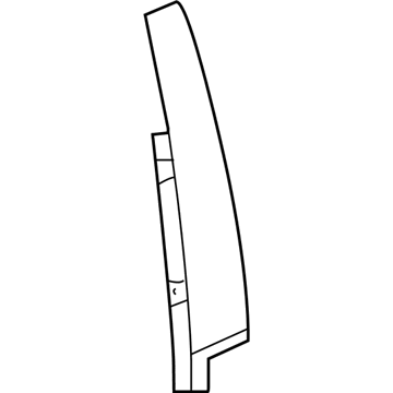 GM 84152494 Applique Assembly, Front Side Door Window Frame Rear