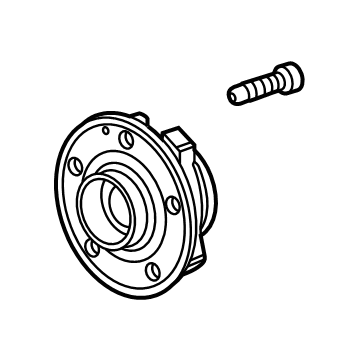 GM 23291488 Hub Assembly, Rear Whl (W/ Brg)