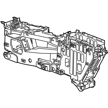 GM 84054519 Console Assembly, Front Floor *Black