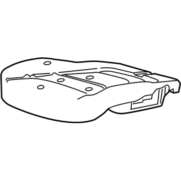 GM 84392440 Pad Assembly, F/Seat Cush