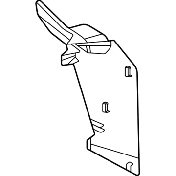 GM 42713180 Bracket, Rear Body Structure Stop Lp