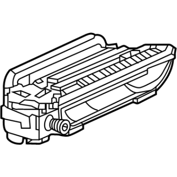 GM 85579007 OUTLET ASM-I/P CTR AIR *BACKEN BLACKK