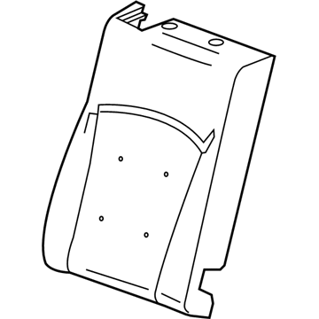 GM 22816989 Pad Assembly, Rear Seat Back