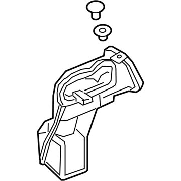 2017 Cadillac CT6 Air Intake Coupling - 84320700