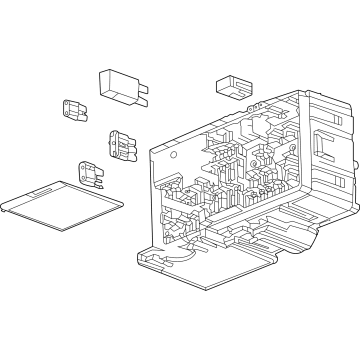 GMC Canyon Fuse Box - 85598799