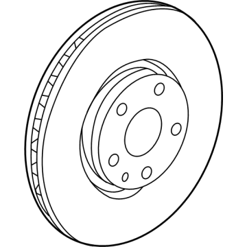 2023 Chevrolet Corvette Brake Disc - 84041944