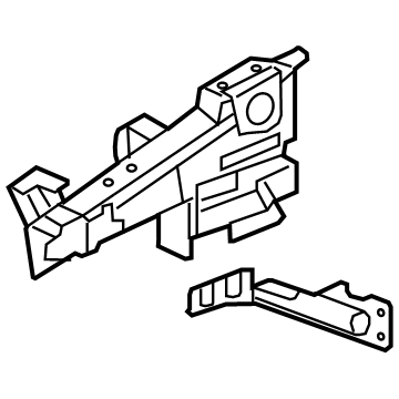 GM 23329181 Rail Assembly, Front Compartment Upper Side