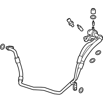 2017 GMC Sierra A/C Hose - 84043114