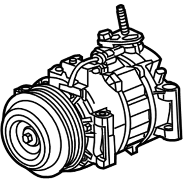 2019 Chevrolet Silverado A/C Compressor - 86798582