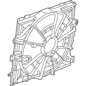 2020 Cadillac CT6 Fan Shroud - 84275029