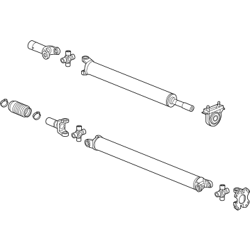 GM 84874131 SHAFT ASM-FRT & RR PROP