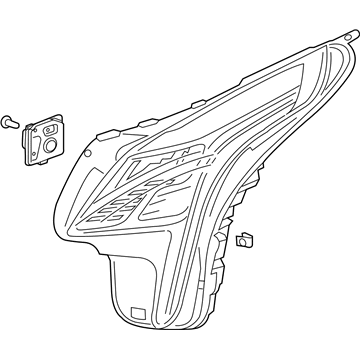 Cadillac CT6 Headlight - 84710894