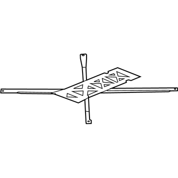 GM 25911272 Brace Assembly, Floor Panel Tunnel Panel Front