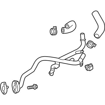 2019 Chevrolet Cruze Cooling Hose - 55499102