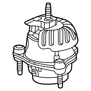 2023 Chevrolet Corvette Motor And Transmission Mount - 84675417