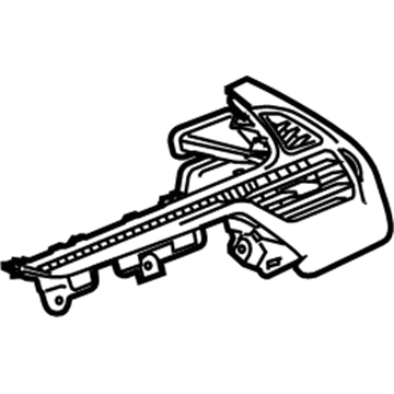 GM 23464592 Outlet Assembly, Instrument Panel Outer Air *Axiom M