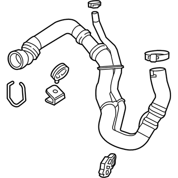 GM 84401398 Hose, Rad Otlt