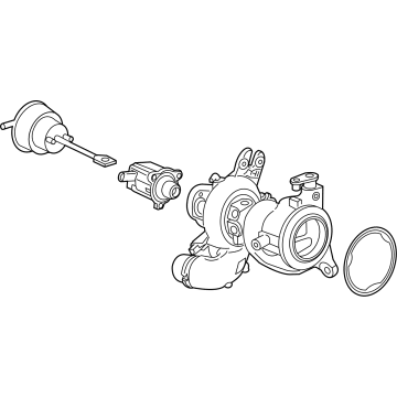 2022 Buick Encore Turbocharger - 25204172