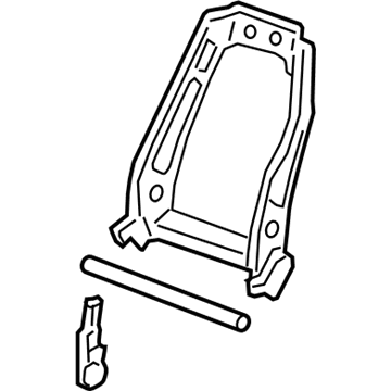 GM 13526511 Frame Assembly, F/Seat Bk