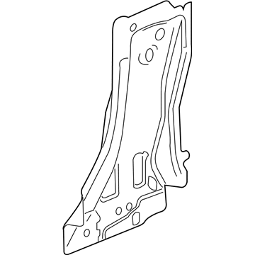 GM 84070309 Reinforcement Assembly, Center Pillar Outer Panel