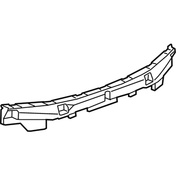 GM 84433896 Bracket Assembly, Rear Bpr Fascia Ctr