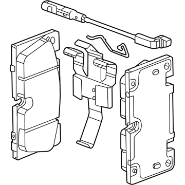 2024 Chevrolet Colorado Brake Pad - 86579050