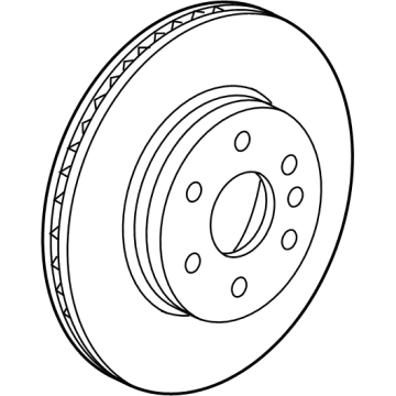 GMC Canyon Brake Disc - 13549409