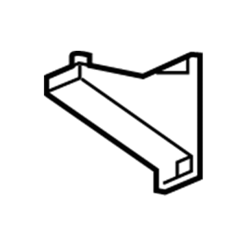 GM 15762605 STRIKER, End Gate Lock