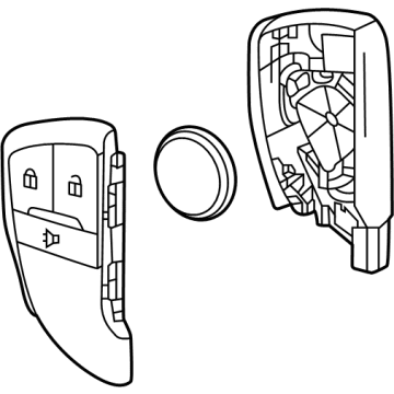 GM 13548438 TRANSMITTER ASM-R/CON DR LK & THEFT DTRNT